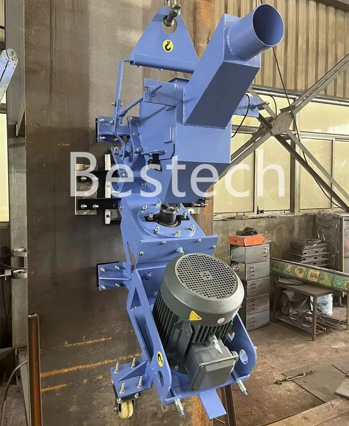 Oil Tank Outer Wall Vertical Shot Blasting Machine