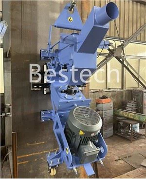 عمودی حرکت پذیر شاٹ بلاسٹنگ مشین