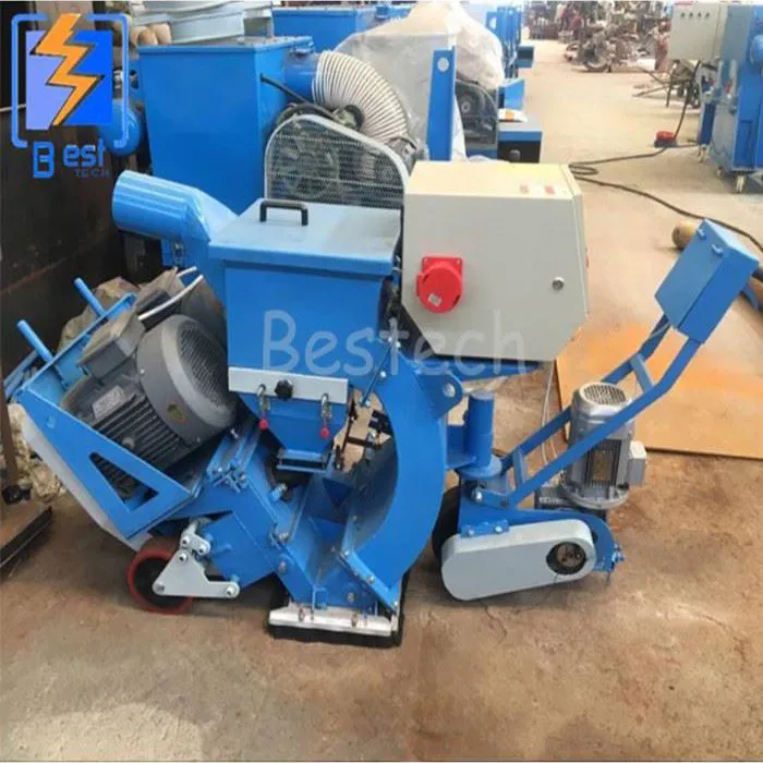 موبائل فلور شاٹ بلاسٹنگ کا سامان